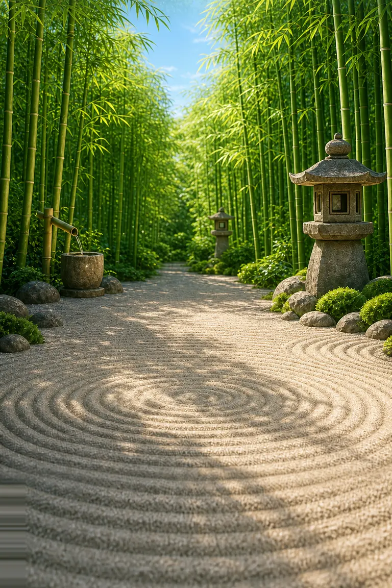 Bamboo Grove in daylight